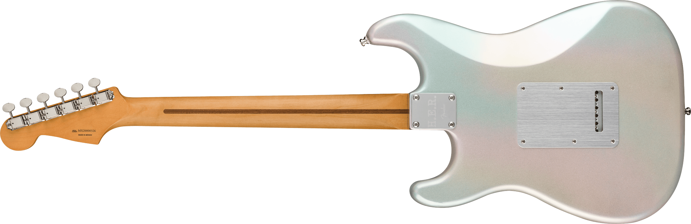 Fender H.E.R. Stratocaster Maple Fingerboard Chrome Glow F-0140242343
