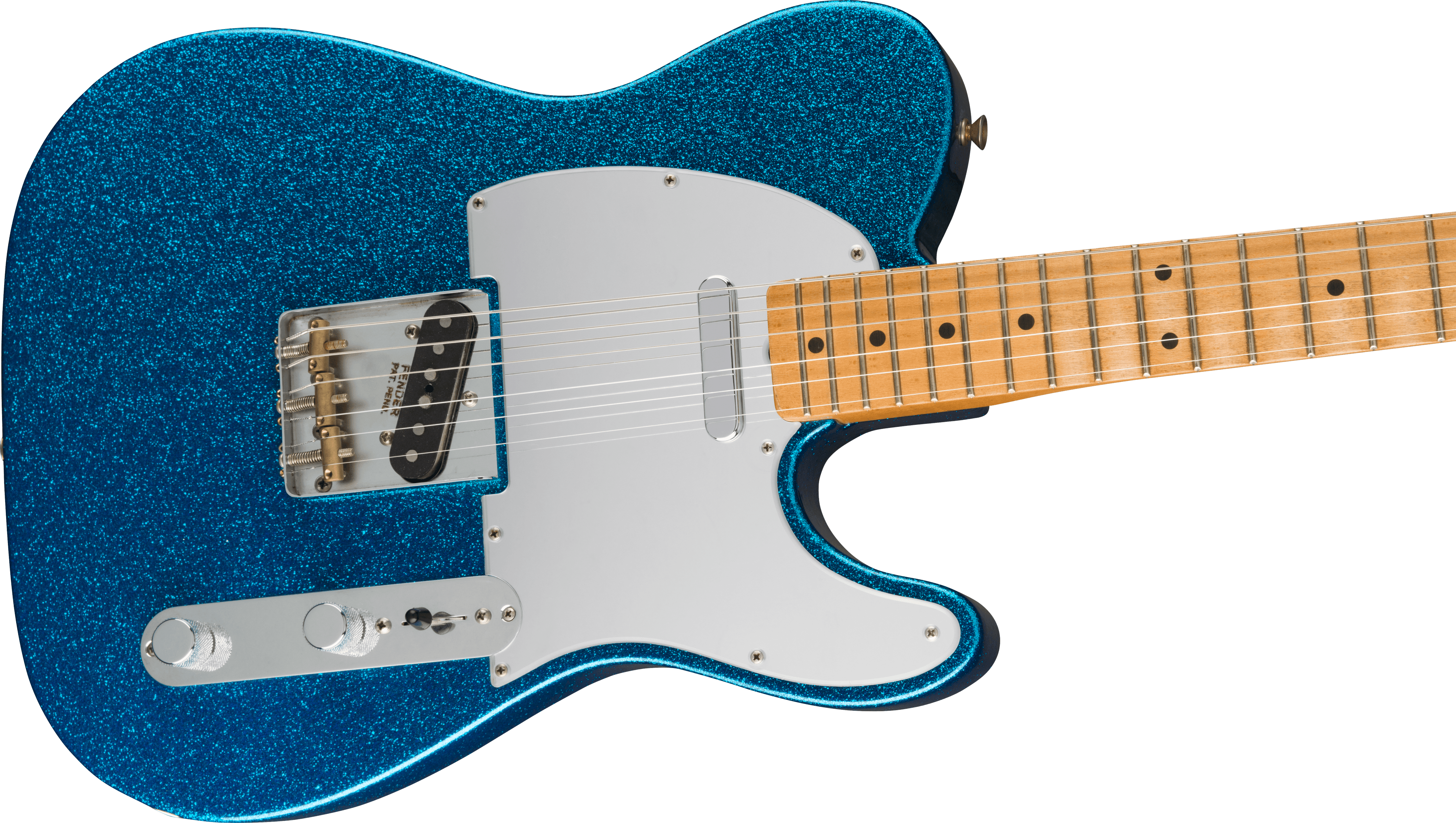 Fender J Mascis Telecaster Maple Fingerboard Bottle Rocket Blue Flake F-0140262326