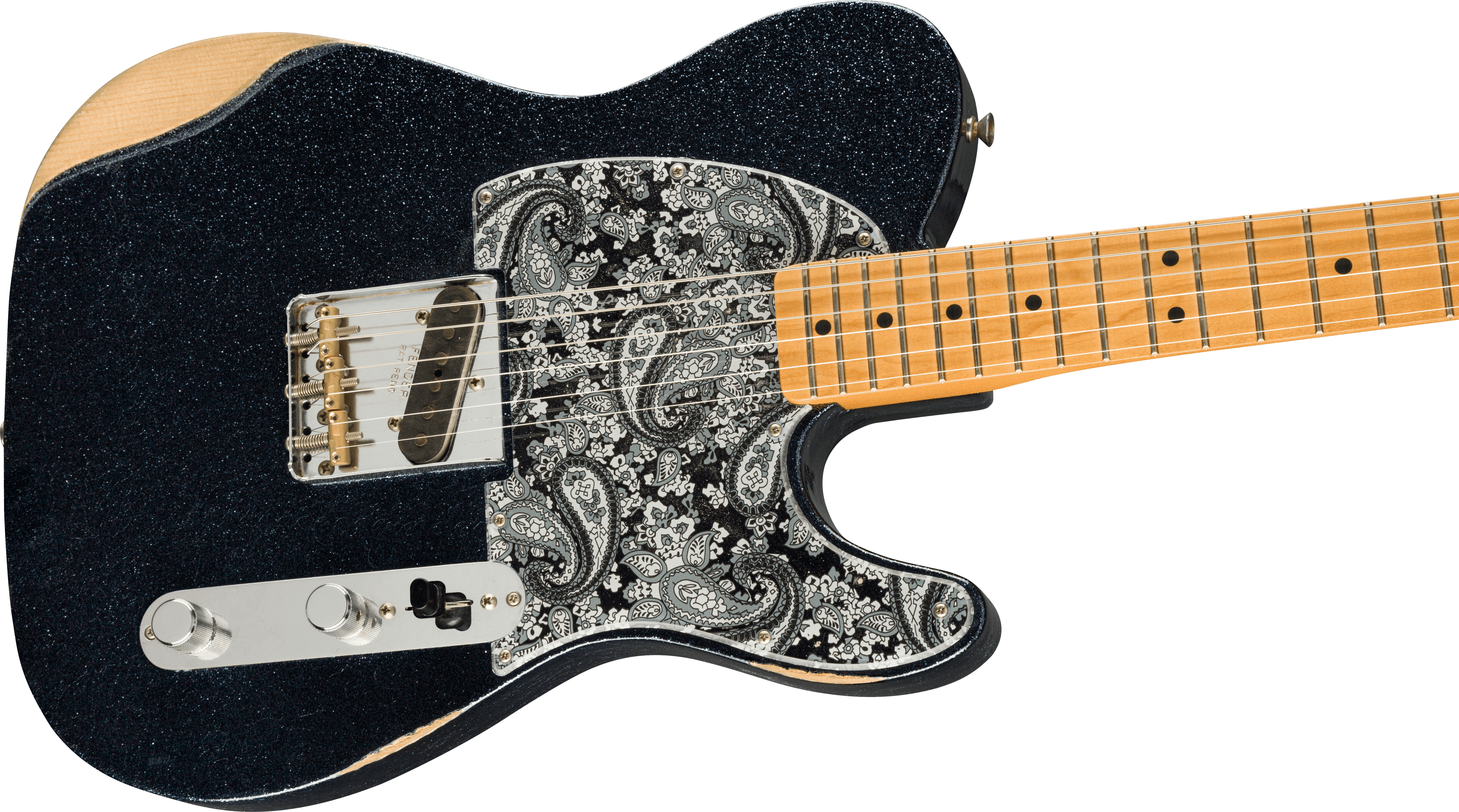 Fender Brad Paisley Esquire Maple Black Sparkle F-0140322398