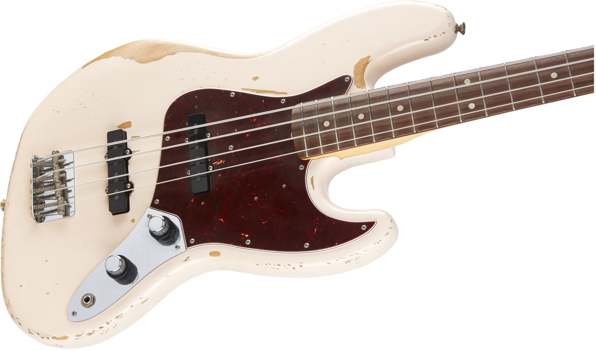 Fender Flea Jazz Bass, Rosewood Fingerboard, Roadworn Shell Pink 0141020356 - L.A. Music - Canada's Favourite Music Store!