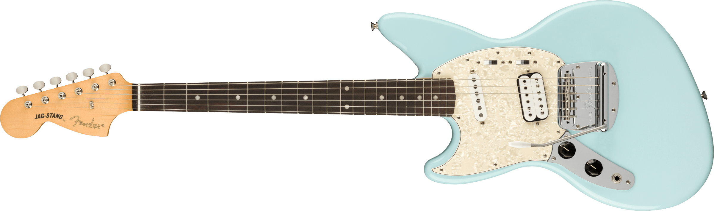 Fender Kurt Cobain Jag-Stang Left Hand Rosewood Fingerboard, Sonic Blu