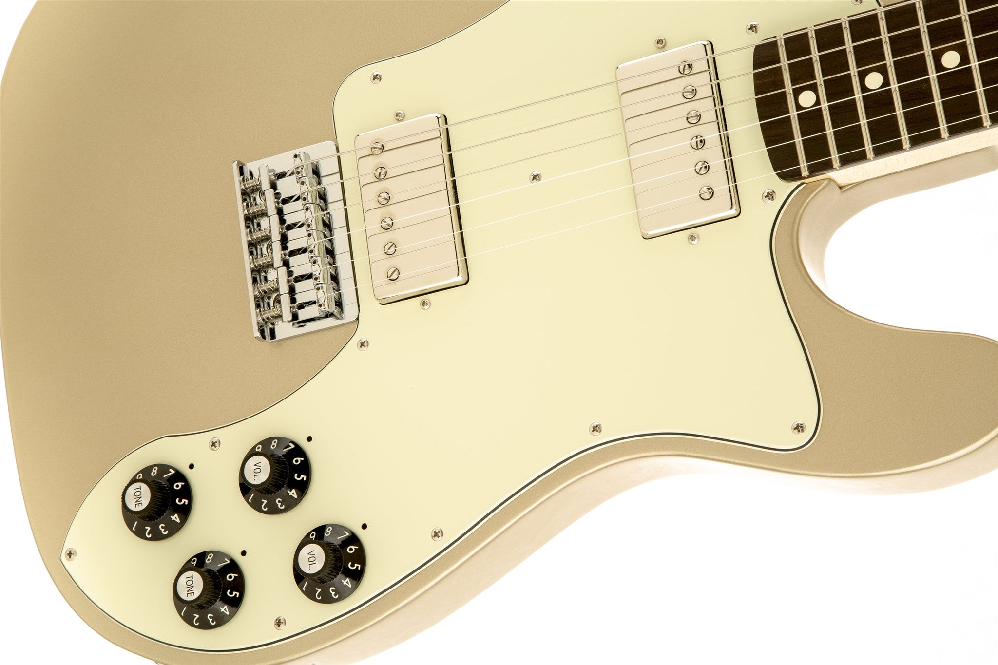 Fender Chris Shiflett Telecaster® Deluxe, Rosewood Fingerboard, Shoreline Gold 0142400744 - L.A. Music - Canada's Favourite Music Store!