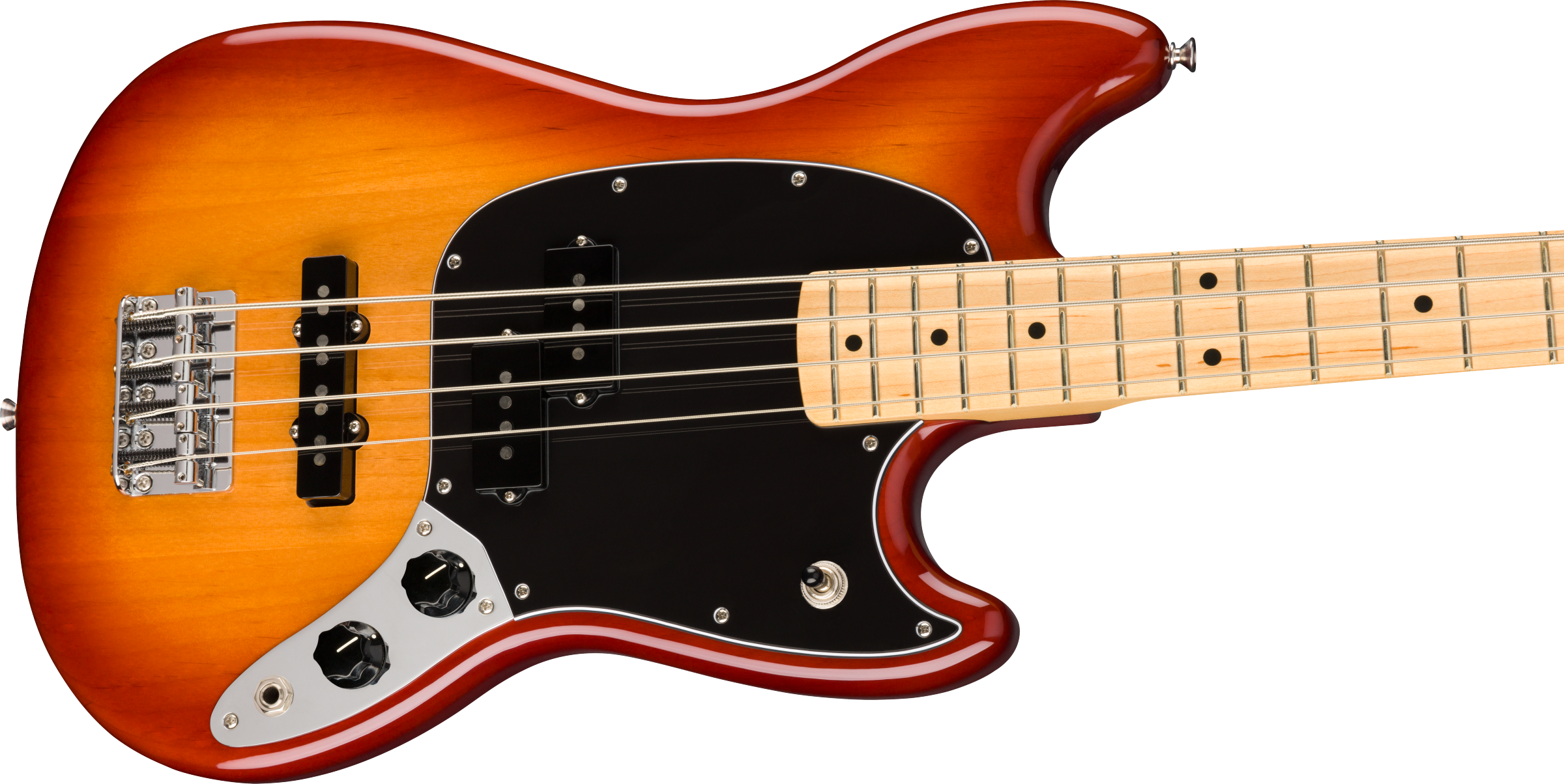 Fender Player Mustang Bass PJ Maple Fingerboard - Sienna Sunburst F-0144052547