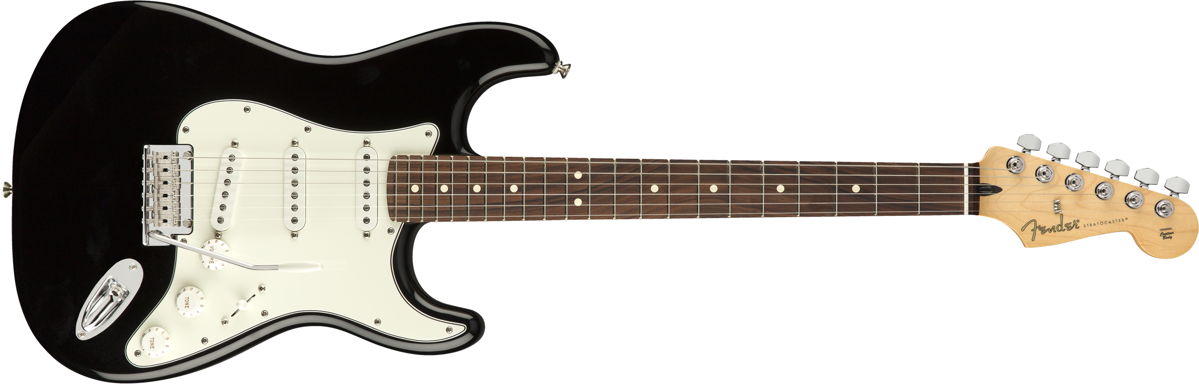 Fender Player Stratocaster, Pau Ferro Fingerboard, Black 0144503506