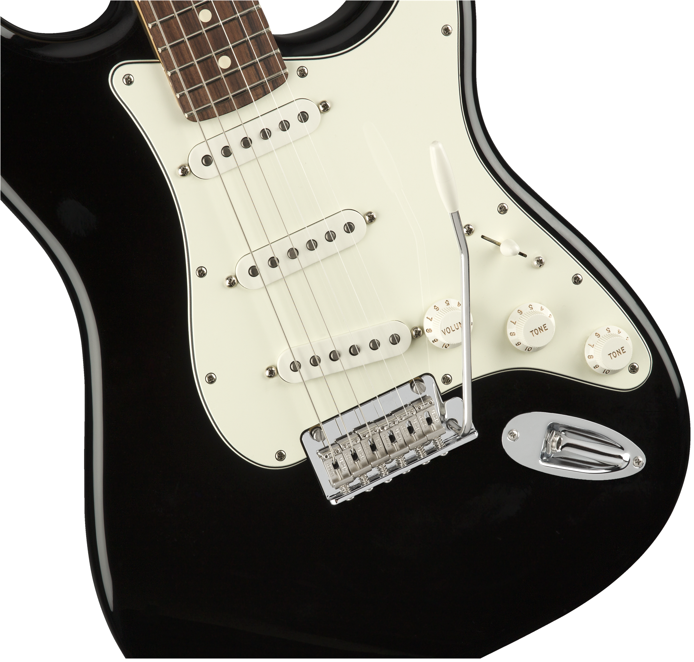 Fender Player Stratocaster, Pau Ferro Fingerboard, Black 0144503506