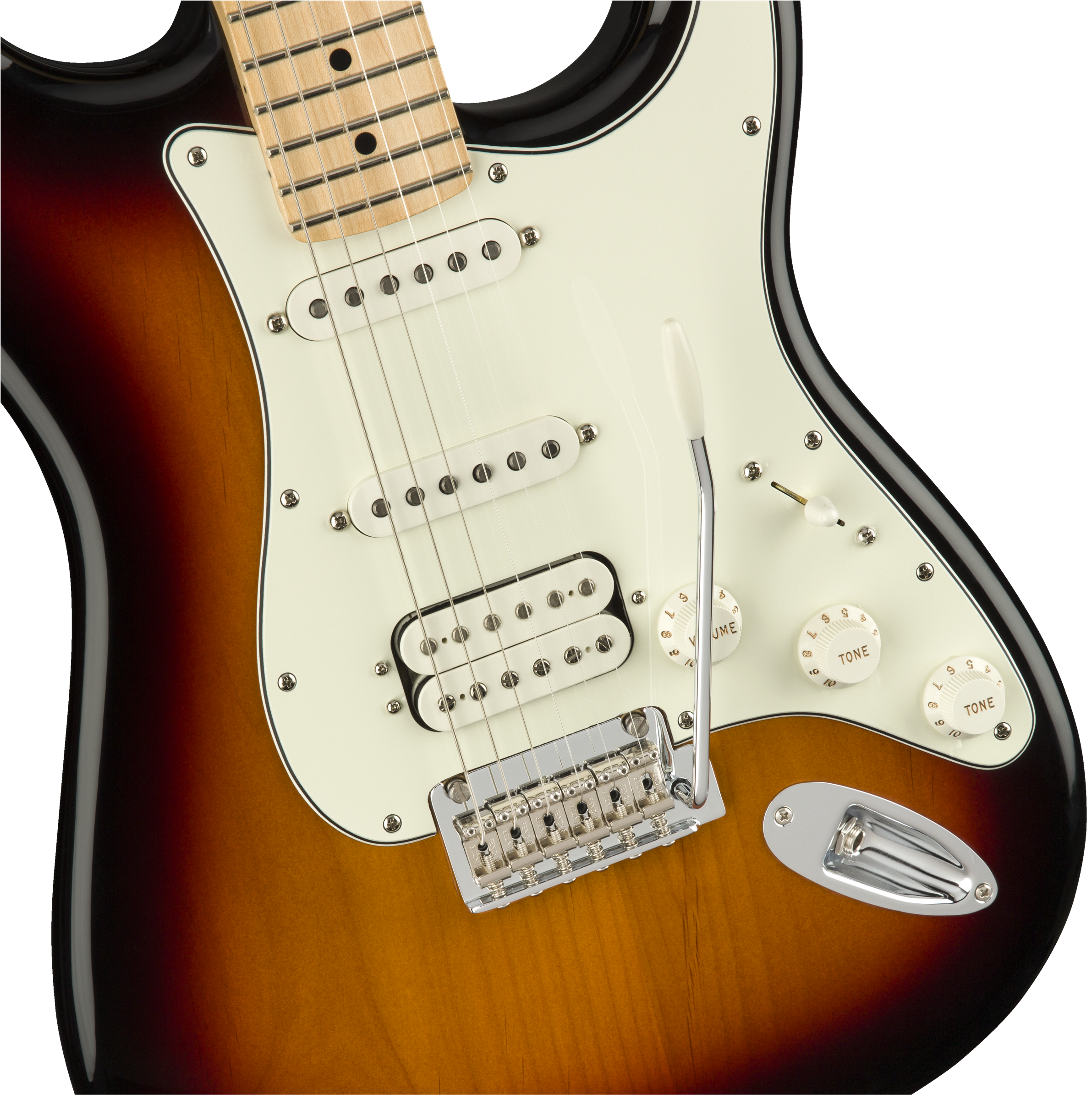 Fender Player Stratocaster HSS, Maple Fingerboard, 3-Color Sunburst 0144522500