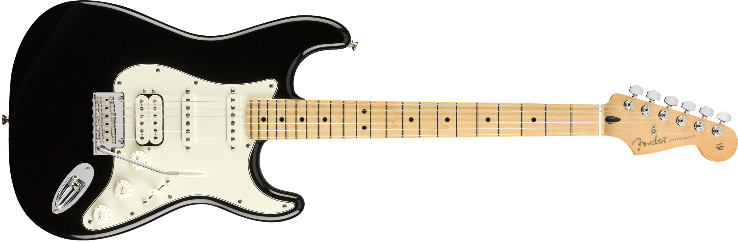 Fender Player Stratocaster HSS, Maple Fingerboard, Black 0144522506