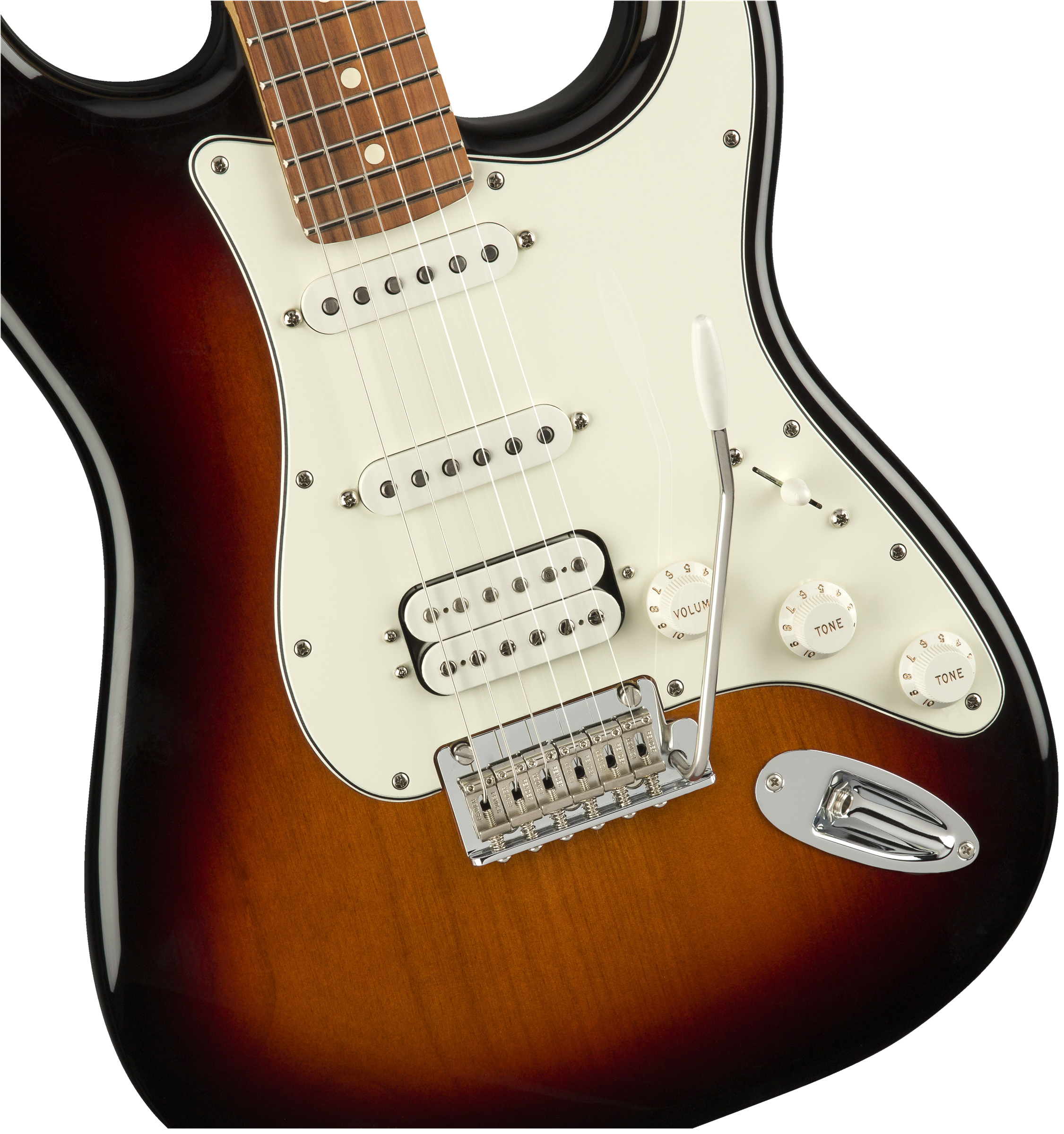 Fender Player Stratocaster HSS Pau Ferro Fingerboard 3-Color Sunburst 0144523500
