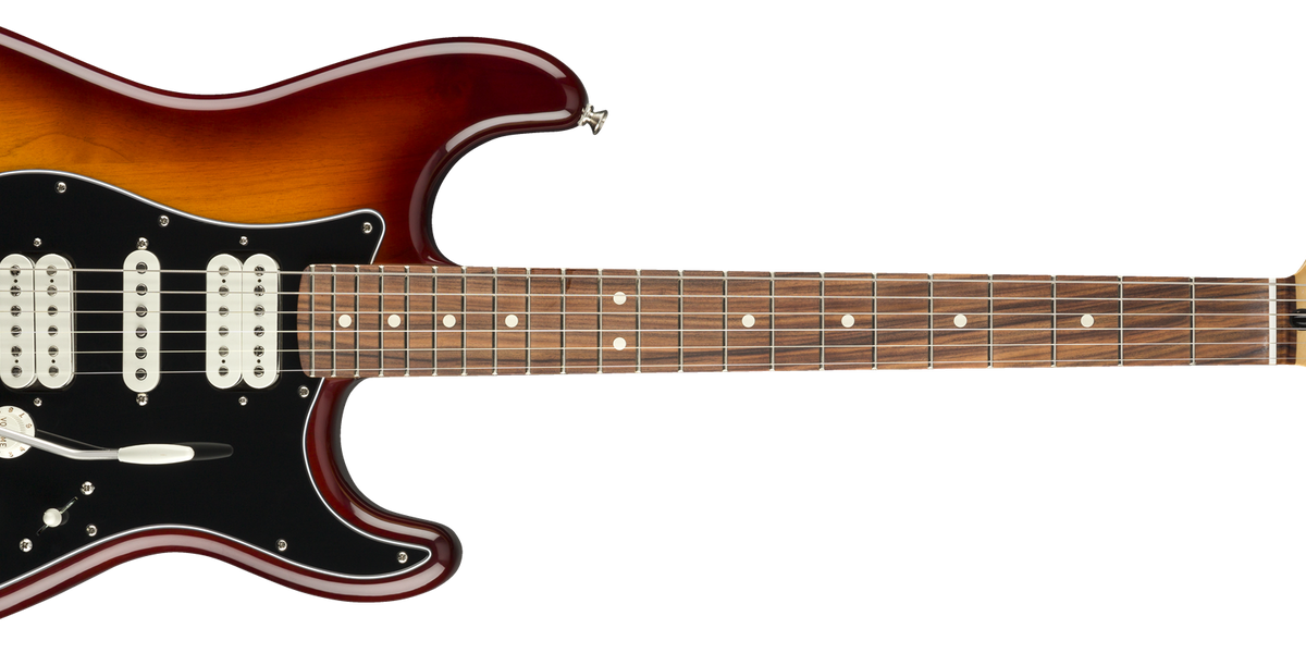 Fender player stratocaster hsh online pf tobacco burst