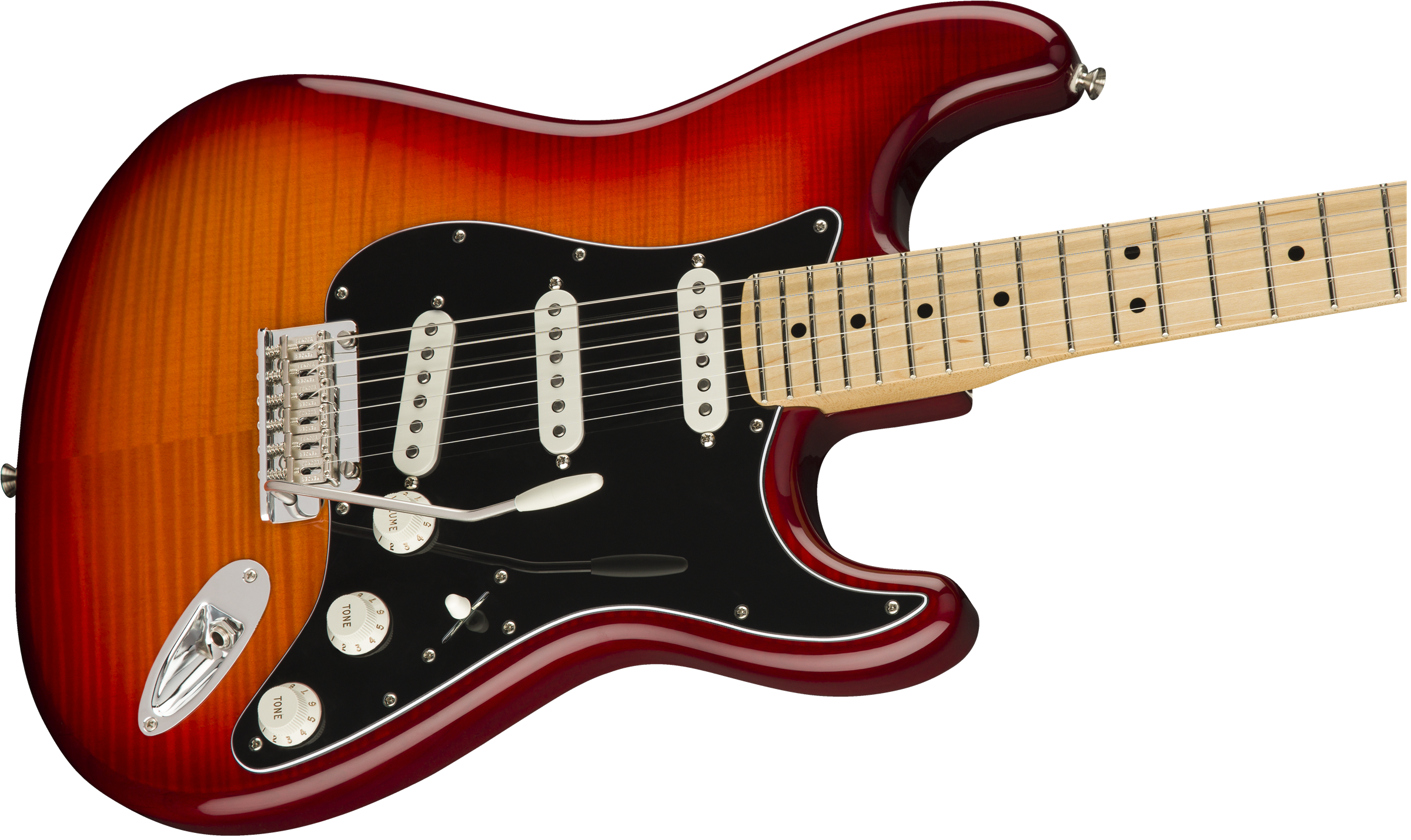 Fender Player Stratocaster Plus Top, Maple Fingerboard, Aged Cherry Burst 0144552531