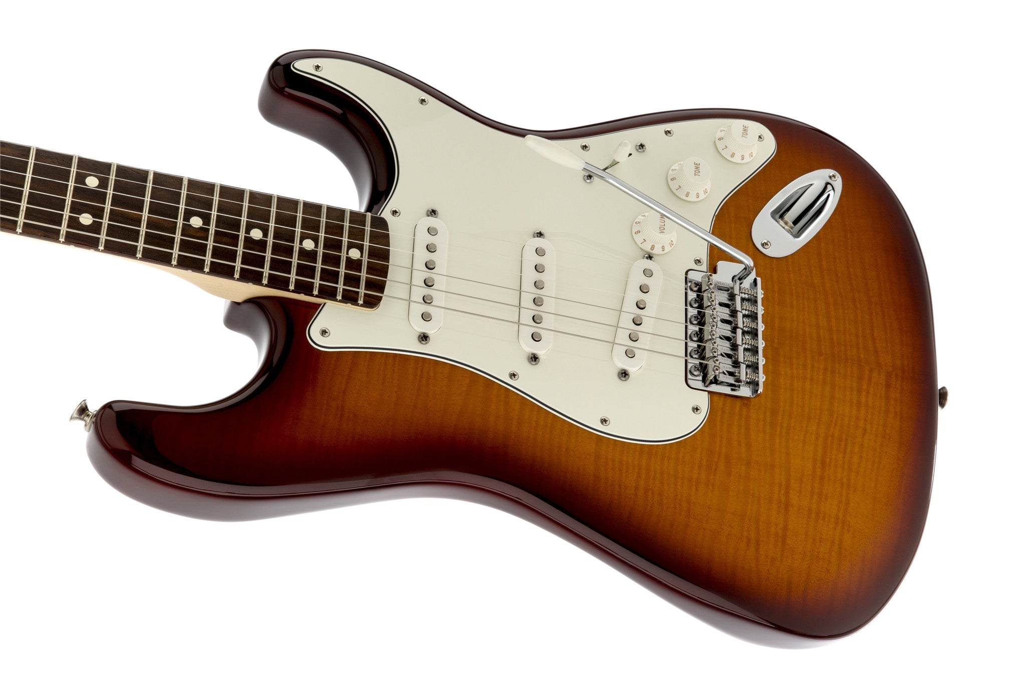 Fender Standard Stratocaster® Plus Top, Rosewood Fingerboard, Tobacco Sunburst 0144610552 - L.A. Music - Canada's Favourite Music Store!