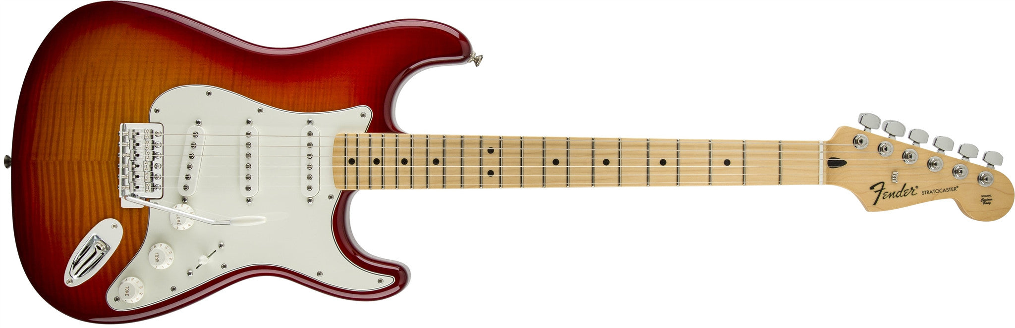 Fender Standard Stratocaster® Plus Top, Maple Fingerboard, Aged Cherry Burst 0144612531 - L.A. Music - Canada's Favourite Music Store!