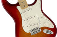 Fender Standard Stratocaster® Plus Top, Maple Fingerboard, Aged Cherry Burst 0144612531 - L.A. Music - Canada's Favourite Music Store!