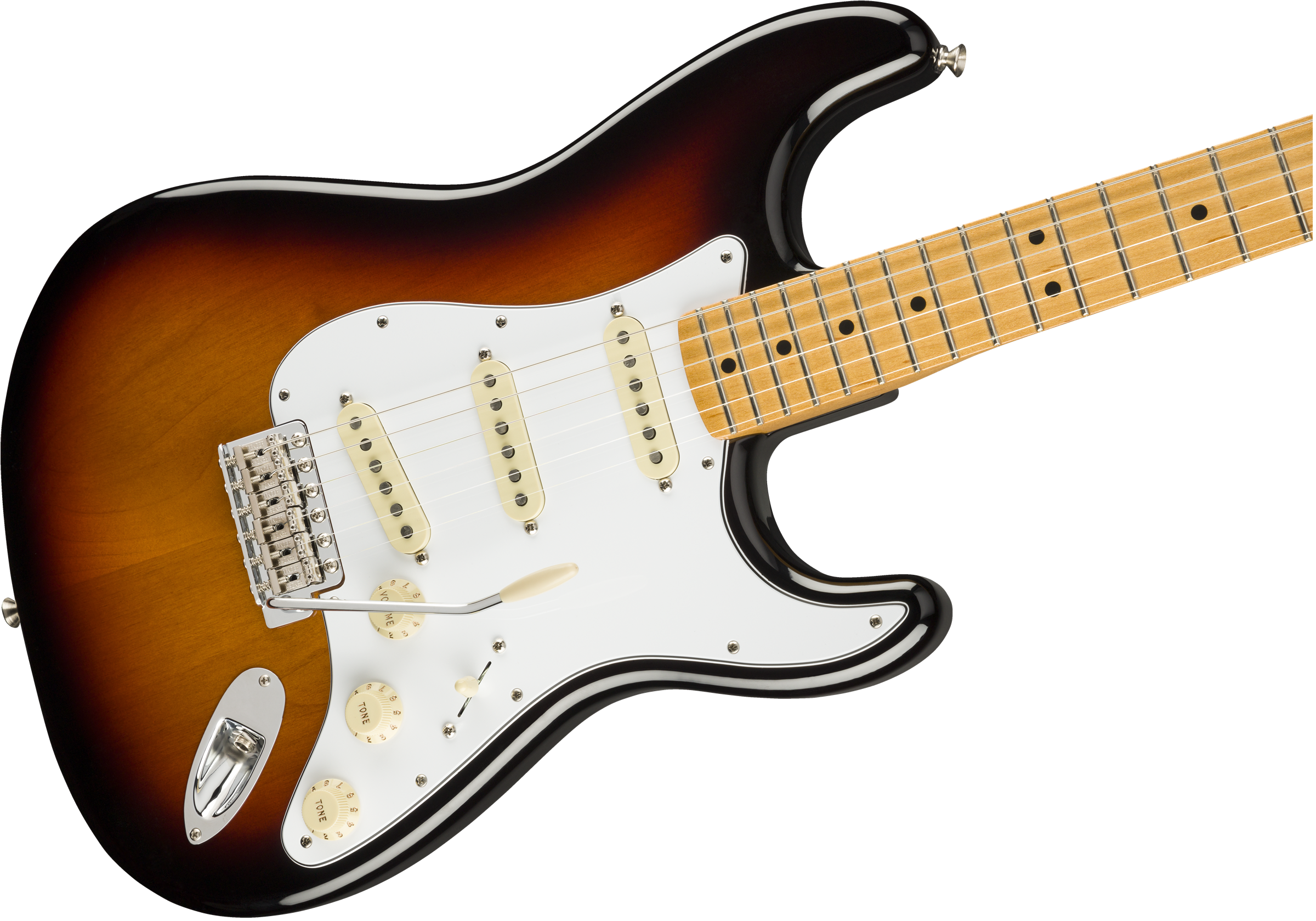 Fender Jimi Hendrix Stratocaster Maple Fingerboard 3-Color Sunburst 0145802300