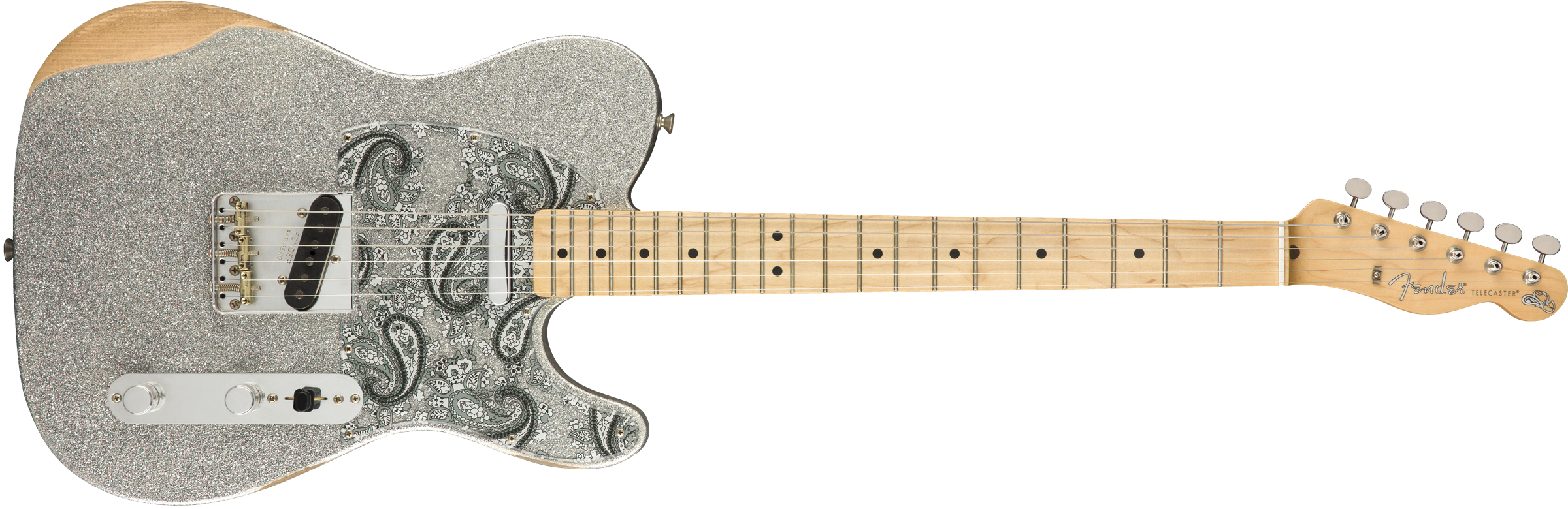 Fender Brad Paisley Signature Road Worn Telecaster INCLUDES DELUXE GIG BAG 0145902317