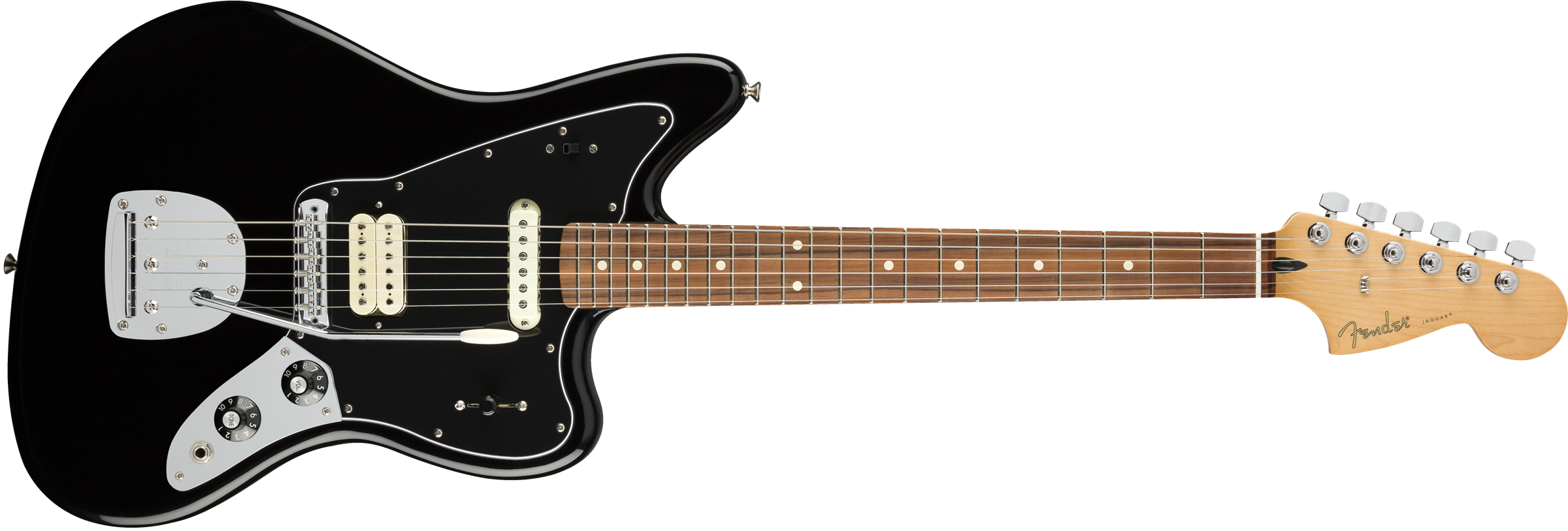 Fender Player Jaguar, Pau Ferro Fingerboard, Black 0146303506
