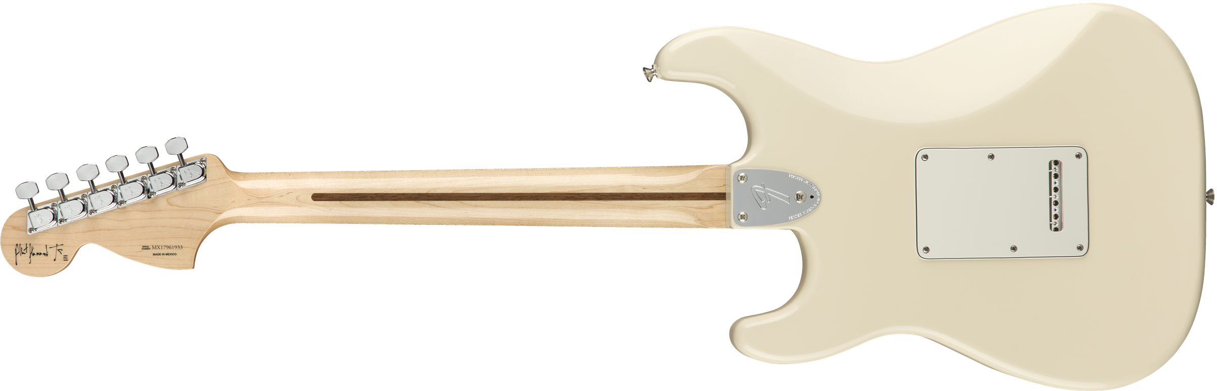 Fender Albert Hammond Jr. Signature Stratocaster Rosewood Fingerboard Olympic White F-0146810305