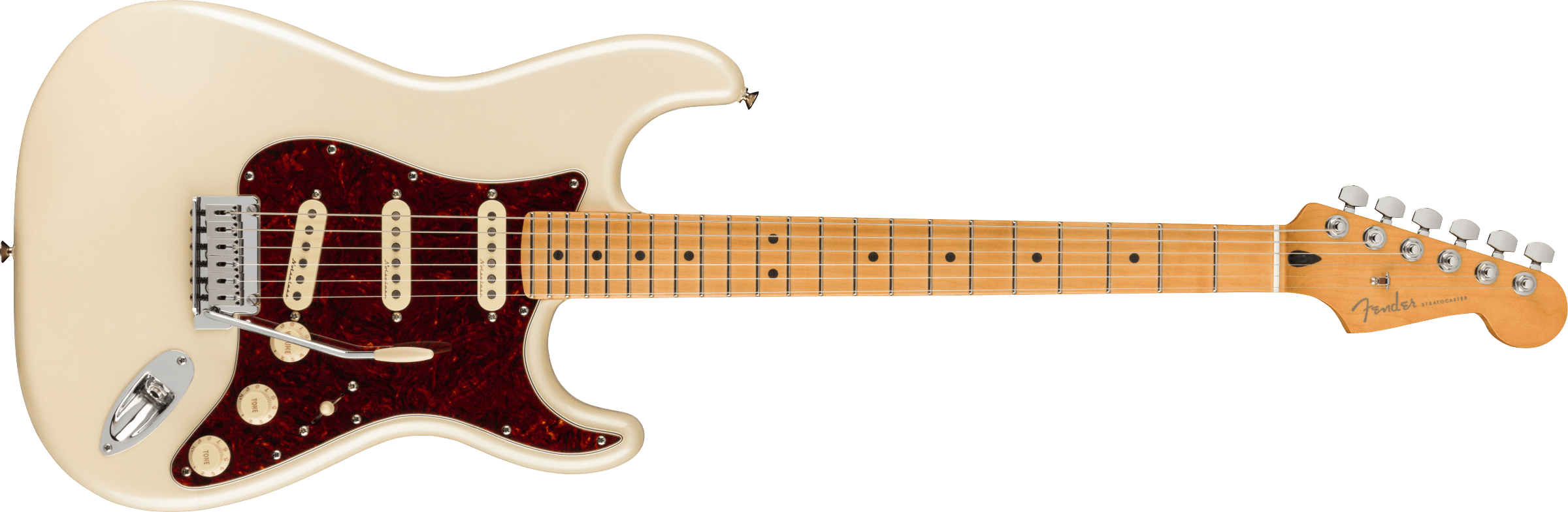 Fender stratocaster outlet pearl white