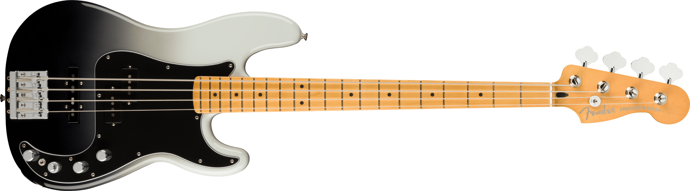 FENDER Player Plus Precision Bass Maple Fingerboard, Silver Smoke F-0147362336