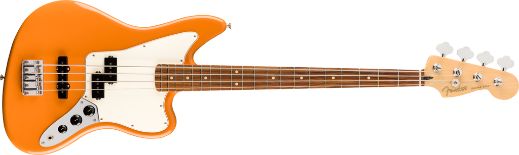 Fender Player Jaguar Bass Pau Ferro Fingerboard Capri Orange 0149303582