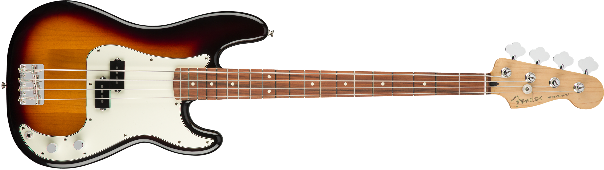 Fender Player Precision Bass, Pau Ferro Fingerboard, 3-Color Sunburst 0149803500