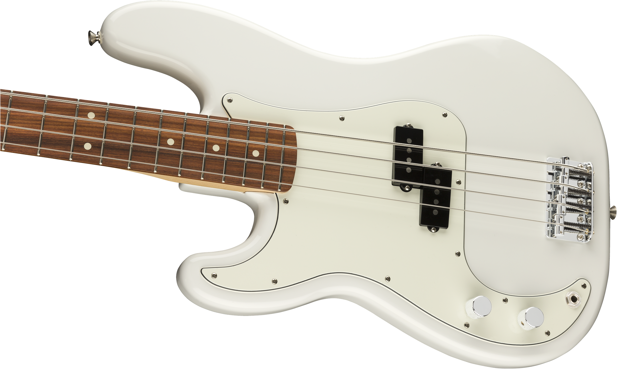Fender Player Precision Bass Left-Handed, Pau Ferro Fingerboard, Polar White 0149823515