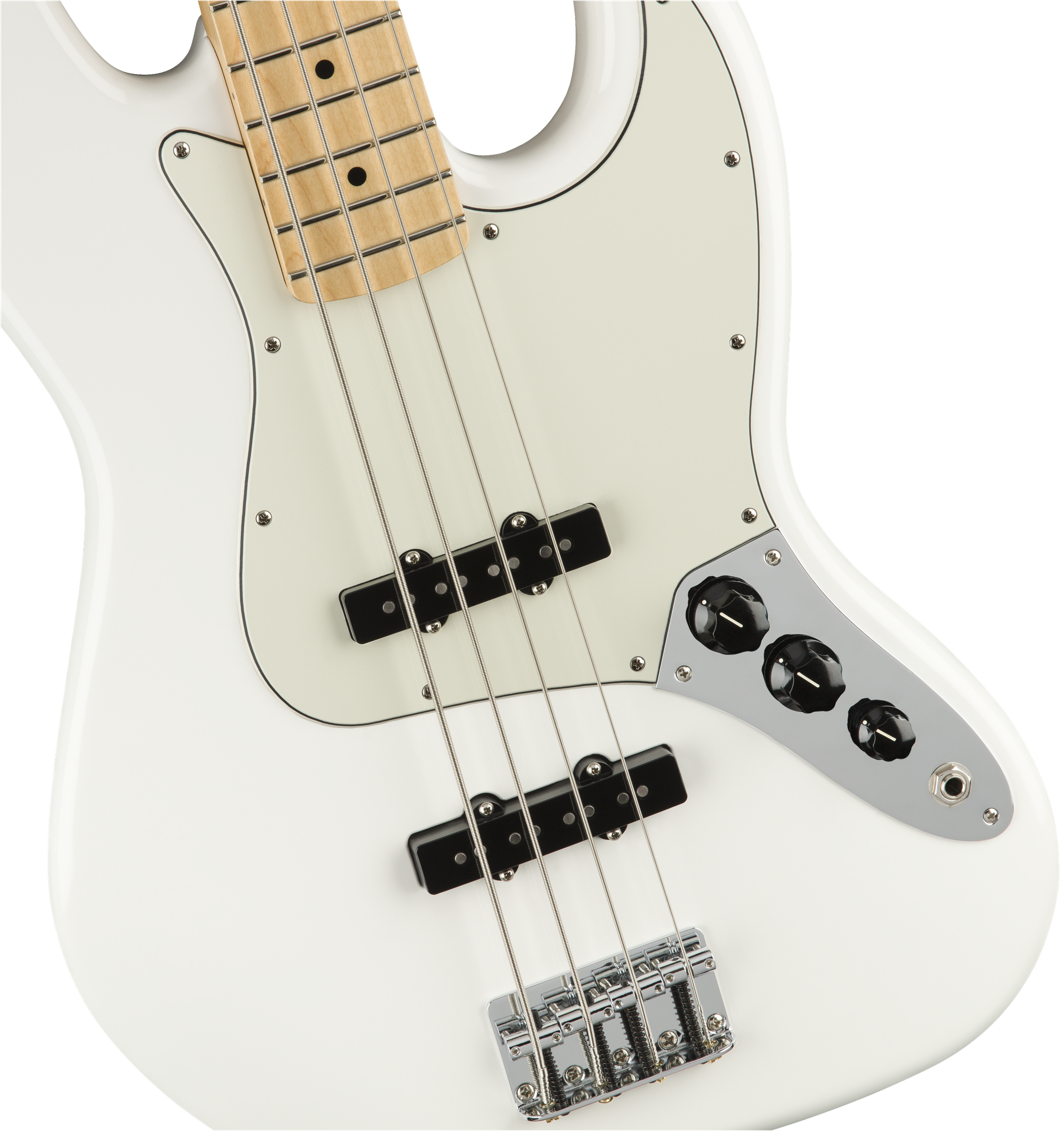 Fender Player Jazz Bass Left-Handed, Maple Fingerboard, Polar White 0149922515