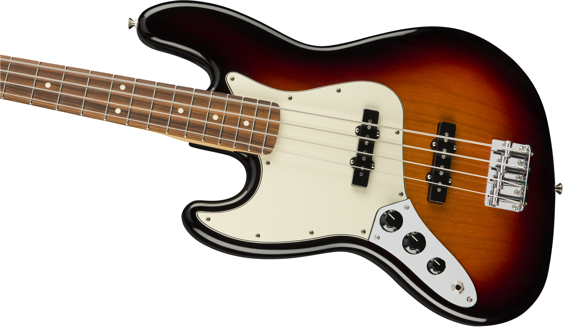 Fender Player Jazz Bass Left-Handed, Pau Ferro Fingerboard, 3-Color Sunburst 0149923500