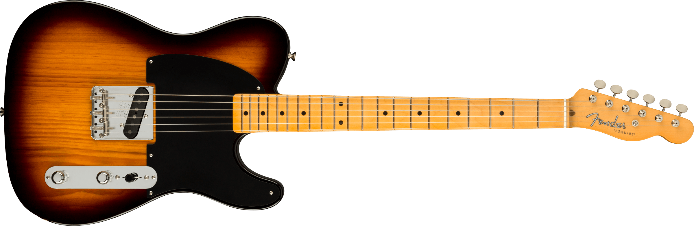 Fender 70th Anniversary Esquire Maple Fingerboard 2 Color Sunburst MODEL F-0170532803