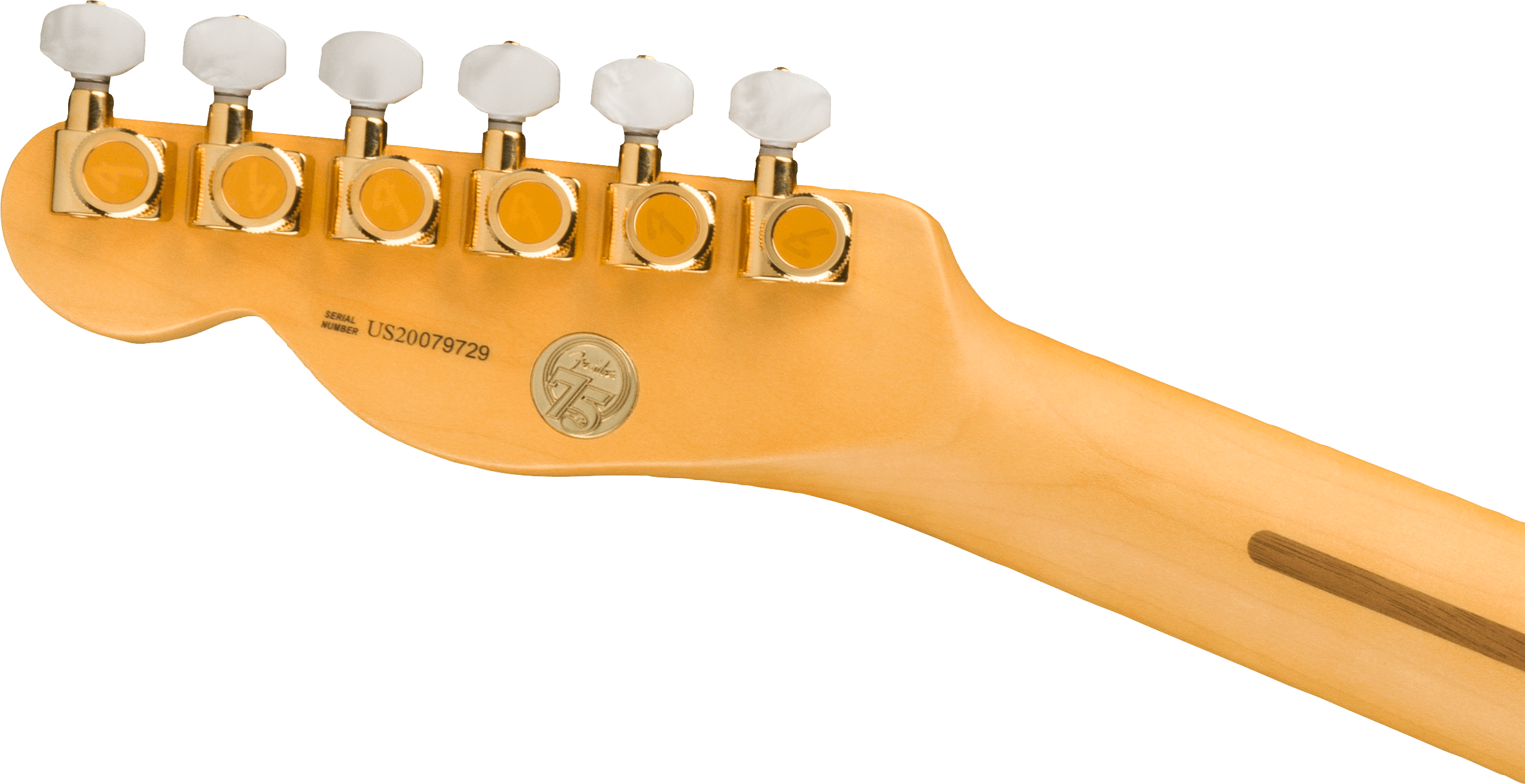 Fender 75th Anniversary Commemorative Telecaster Maple Fingerboard 2-Color Bourbon Burst F-0177532833