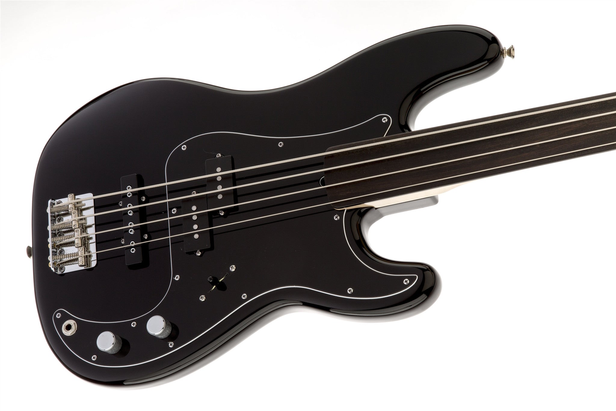 Fretless bass fender top
