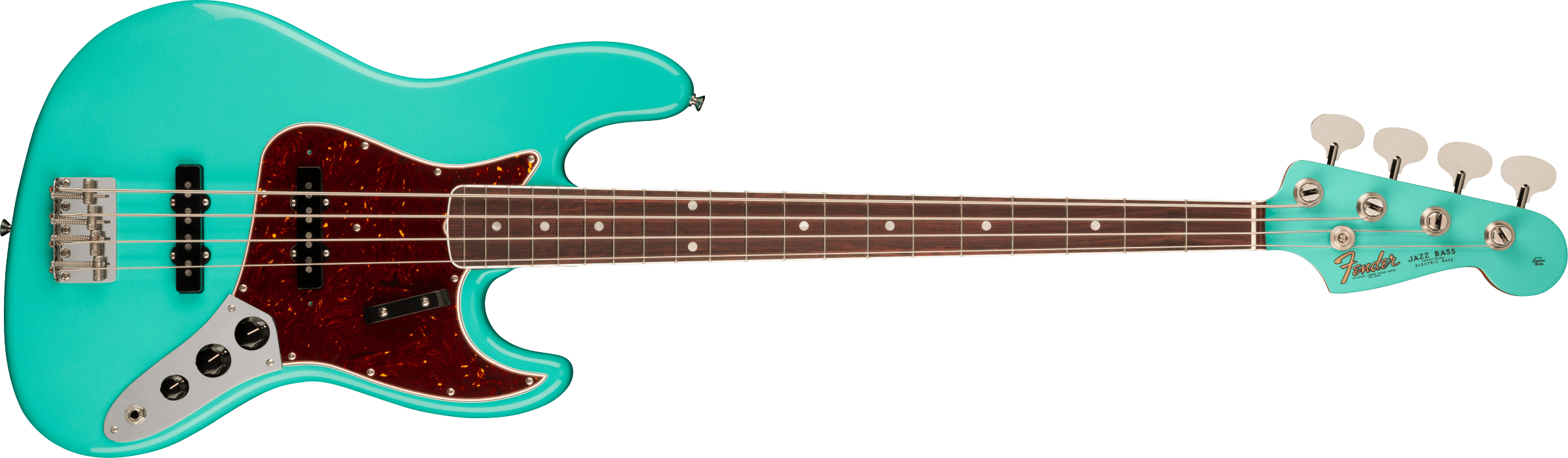 Fender American Vintage II 1966 Jazz Bass Rosewood Fingerboard, Sea Foam Green 0190170849