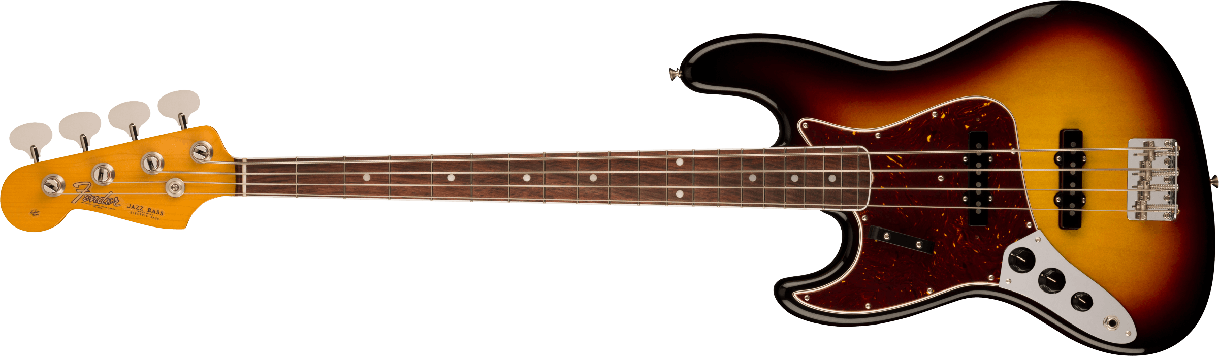 Fender American Vintage II 1966 Jazz Bass Left Handed Rosewood Fingerb