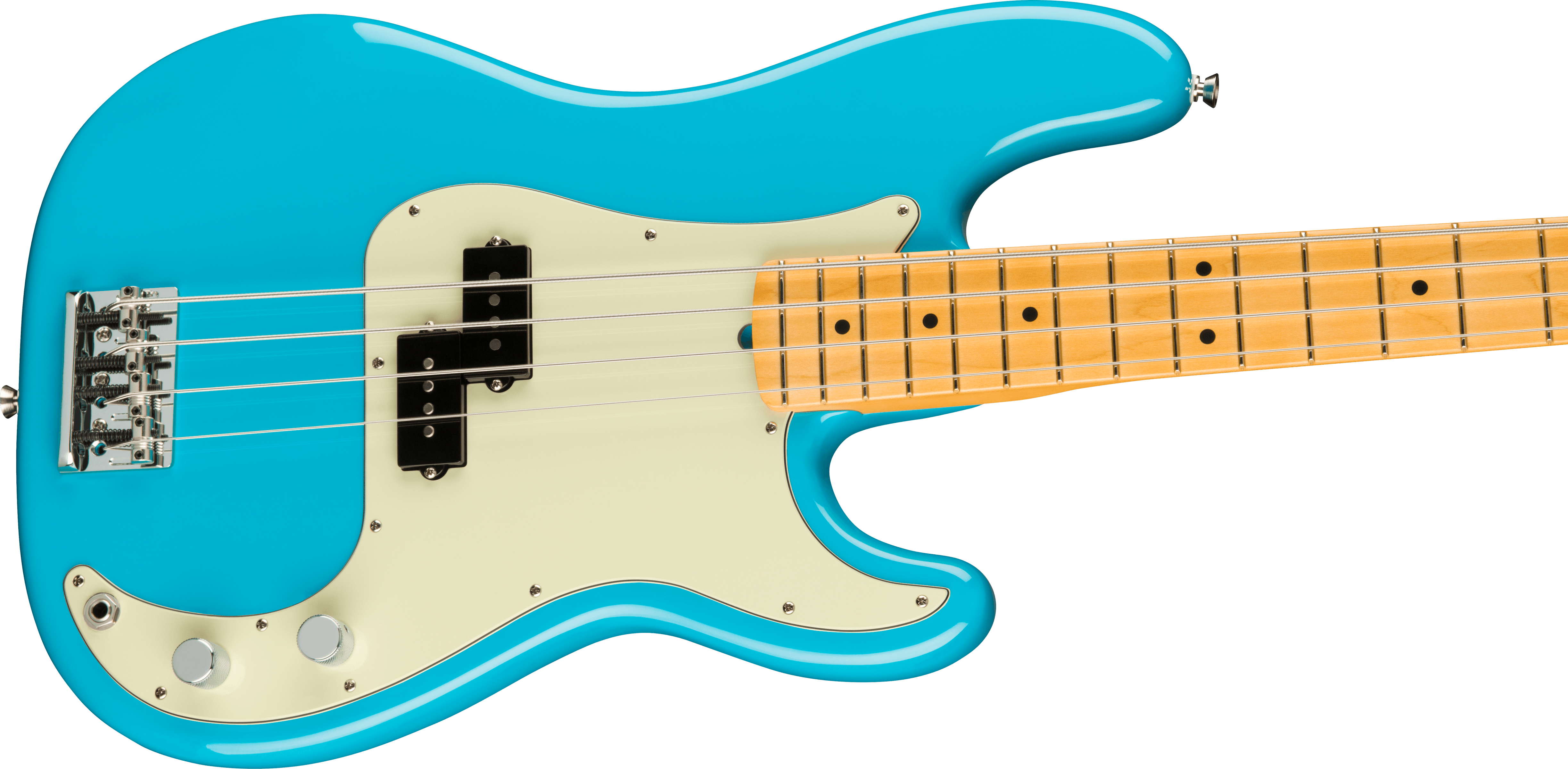 Fender  American Professional II Precision Bass Maple Fingerboard Miami Blue F-0193932719