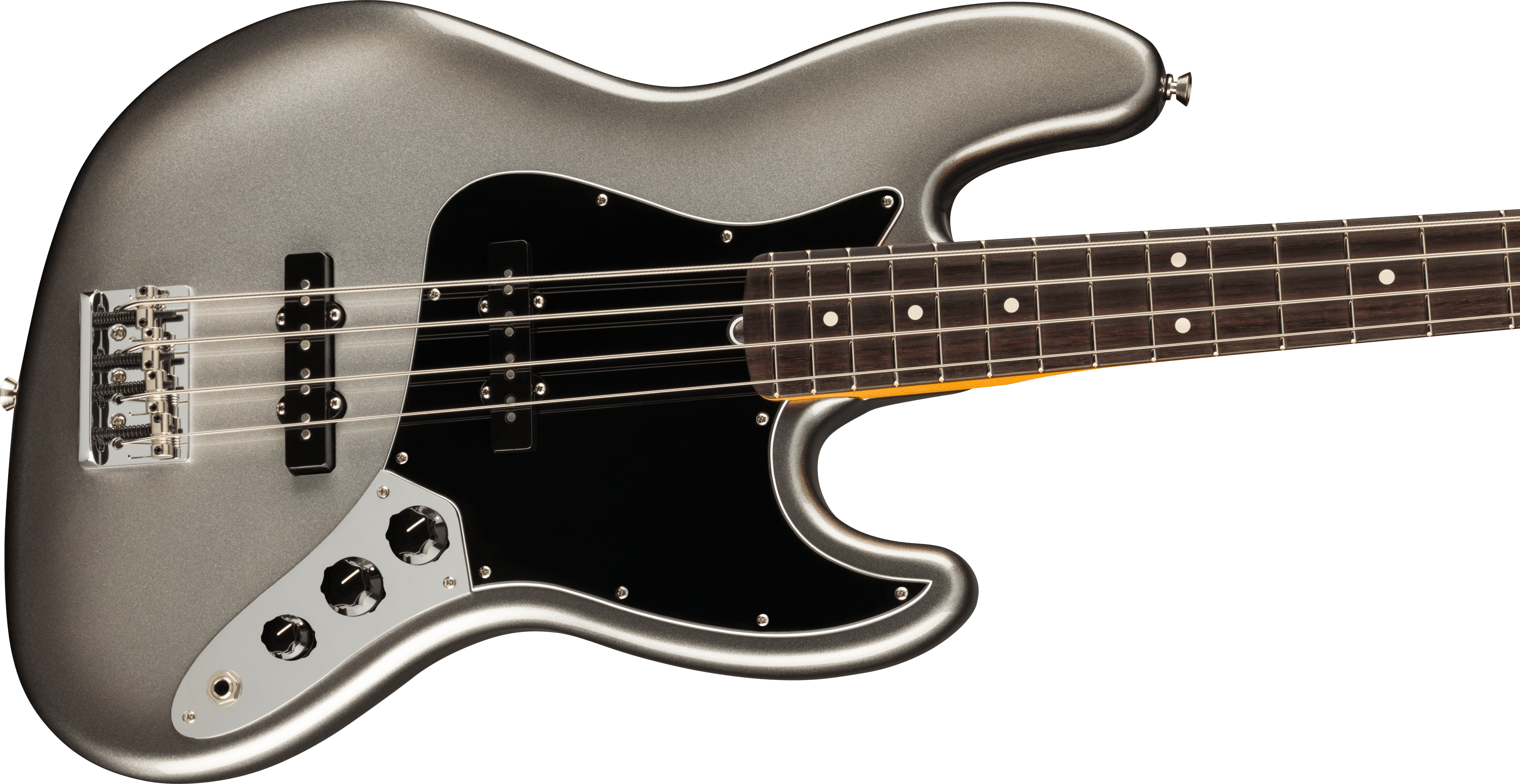 Fender American Professional II Jazz Bass Rosewood Fingerboard Mercury F-0193970755