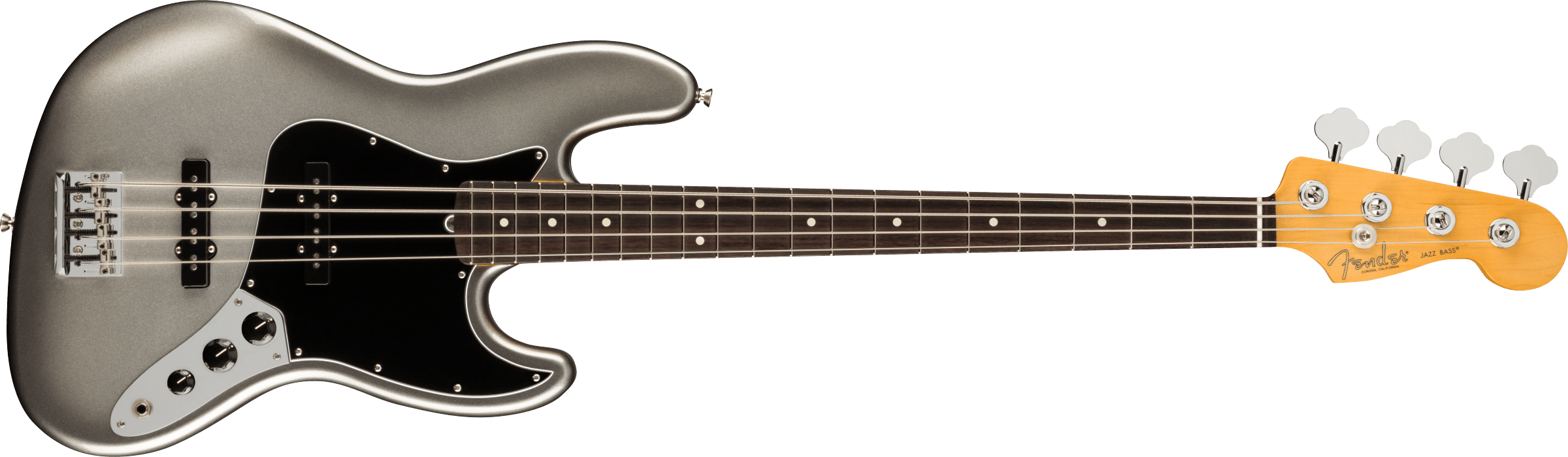 Fender American Professional II Jazz Bass Rosewood Fingerboard Mercury F-0193970755
