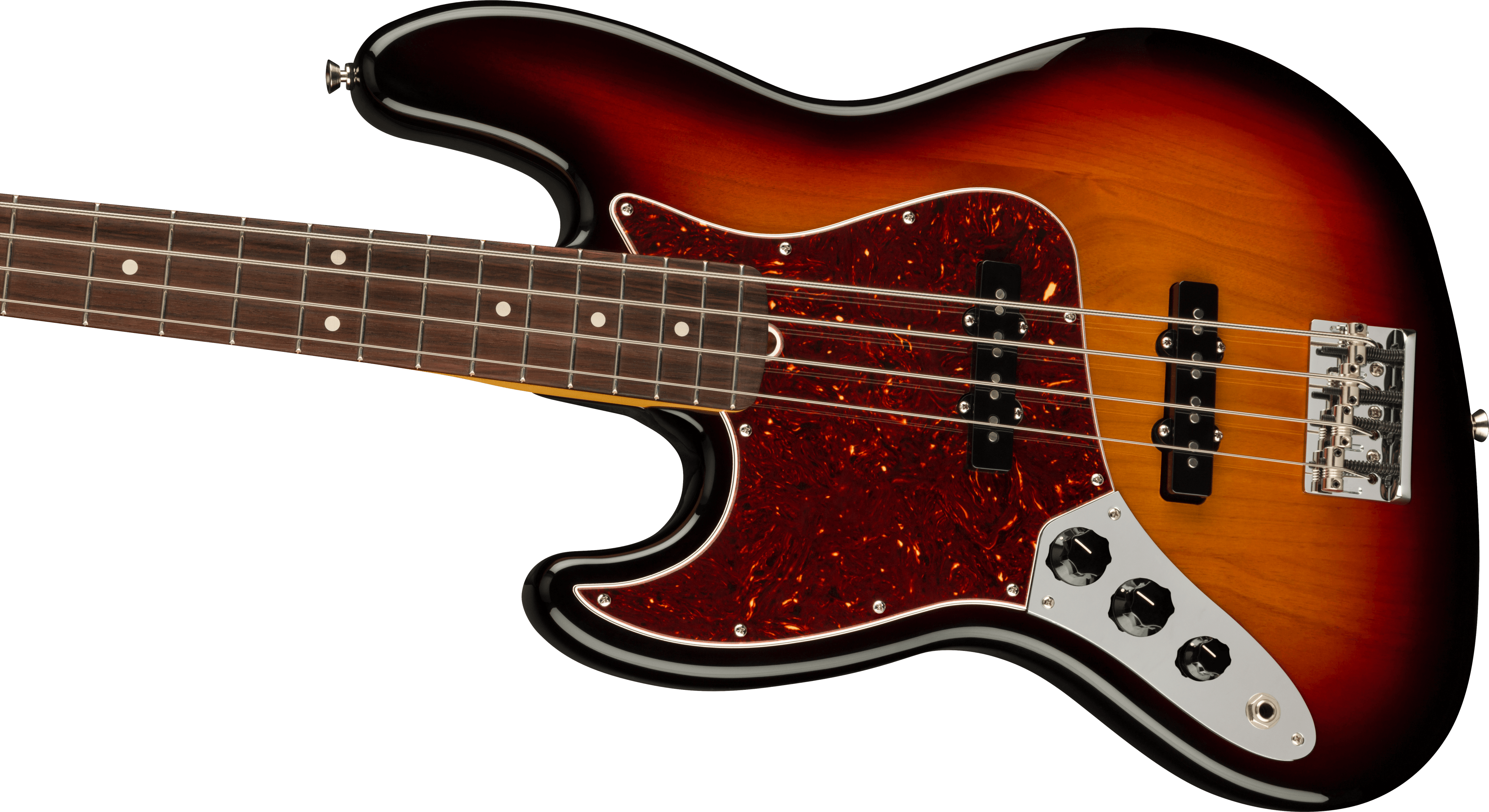 Fender American Professional II Jazz Bass Left Hand Rosewood Fingerboard 3-Color Sunburst F-0193980700