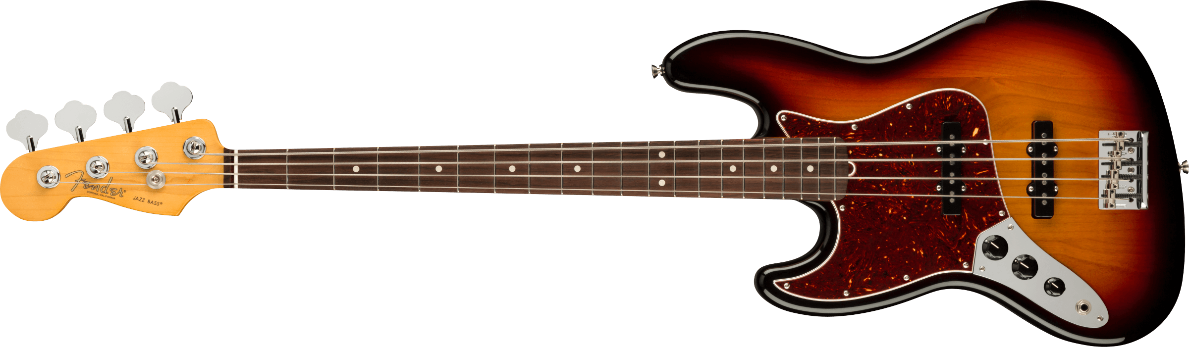 Fender American Professional II Jazz Bass Left Hand Rosewood Fingerboard 3-Color Sunburst F-0193980700