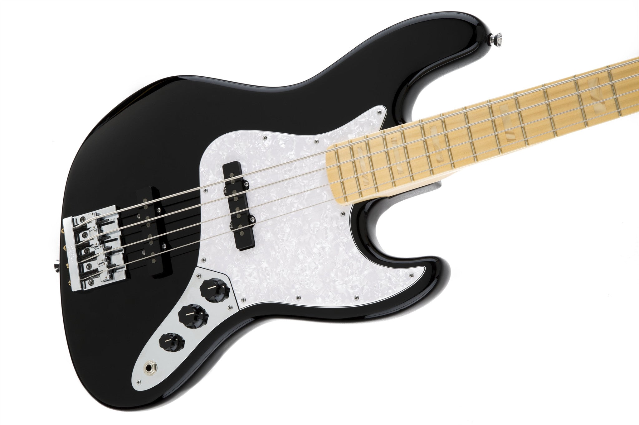 Fender USA Geddy Lee Jazz Bass Maple Fingerboard Black 0197702806