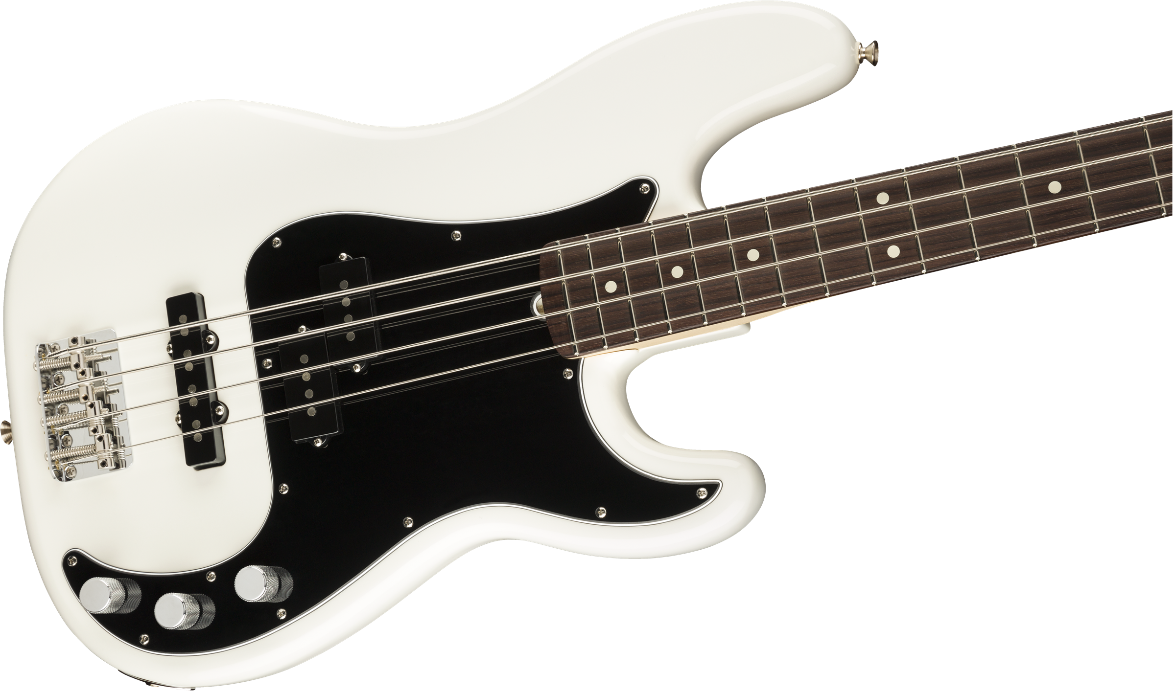 Fender American Performer Precision Bass Rosewood Fingerboard - Arctic White 0198600380