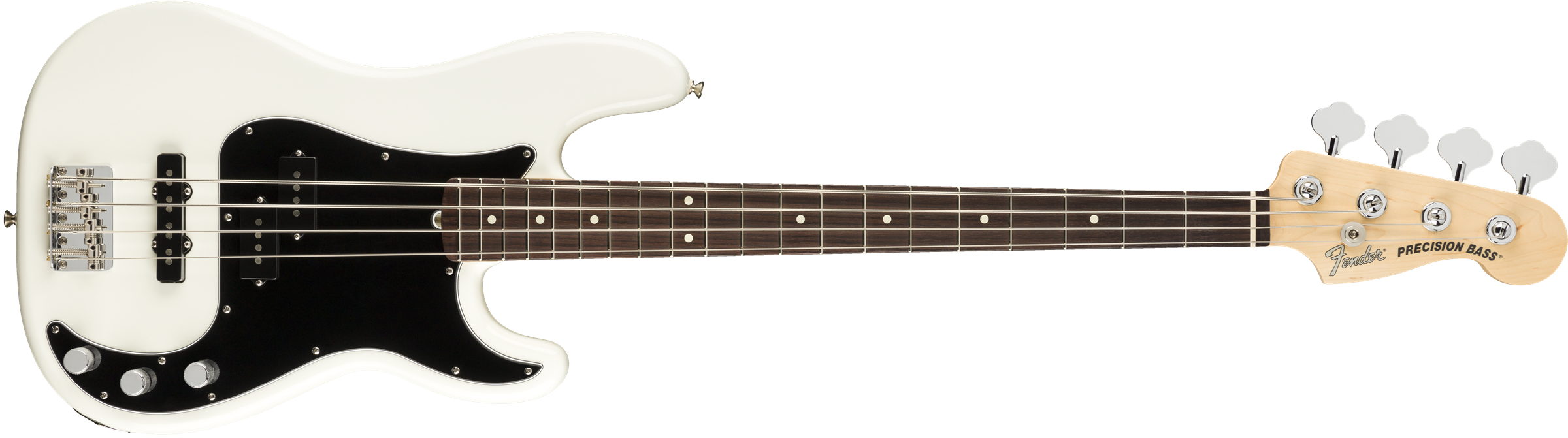Fender American Performer Precision Bass Rosewood Fingerboard Arctic White 0198600380