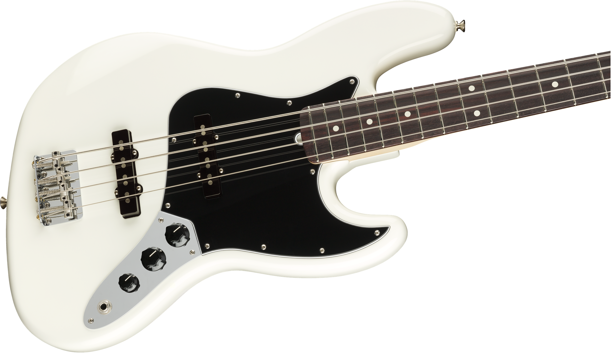 Fender American Performer Jazz Bass Rosewood Fingerboard - Arctic White 0198610380