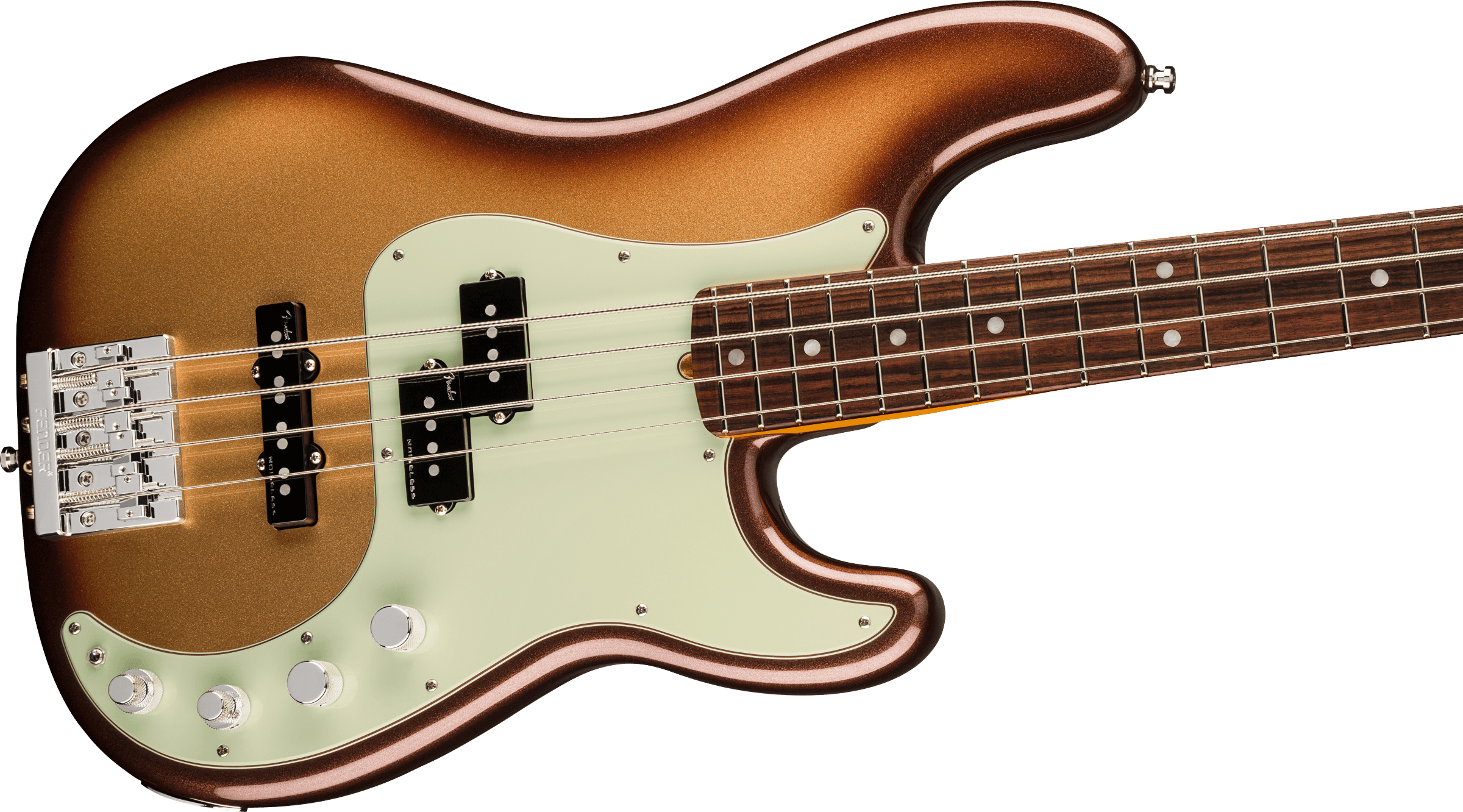 Fender American Ultra Precision Bass Rosewood Fingerboard Mocha Burst 0199010732
