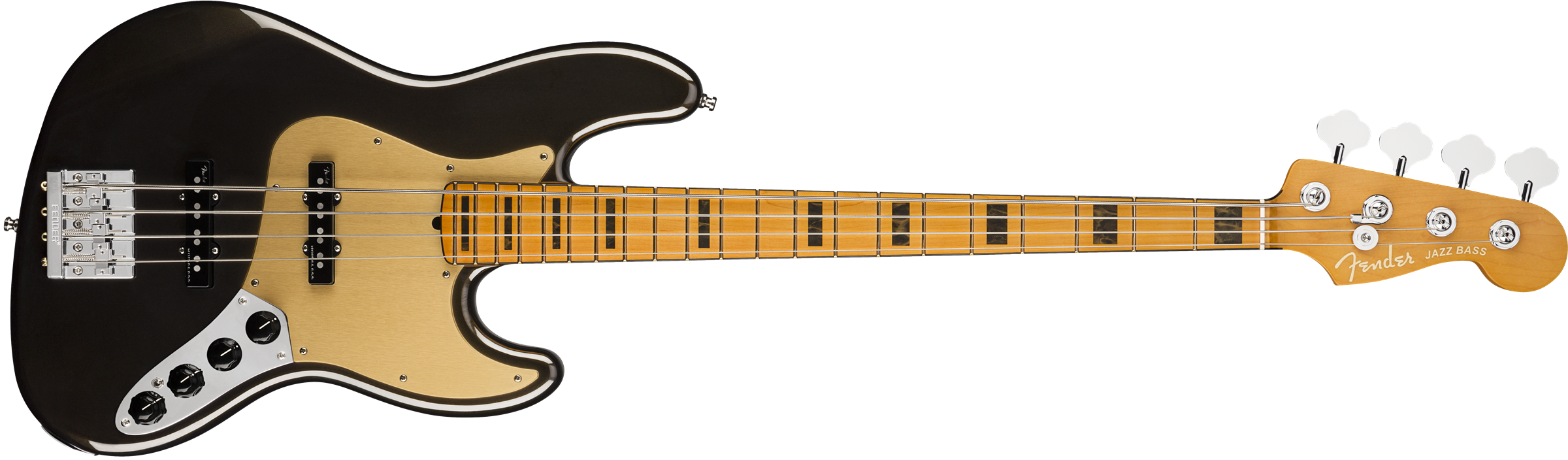 Fender American Ultra Jazz Bass Maple Fingerboard Texas Tea 0199022790