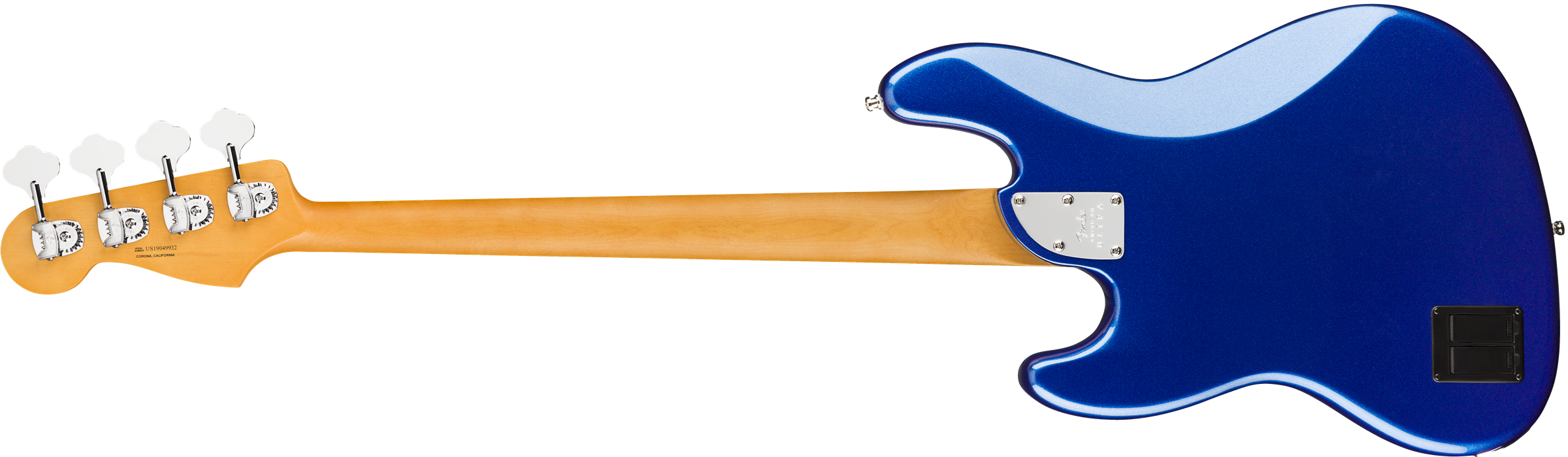 Fender American Ultra Jazz Bass Maple Fingerboard Cobra Blue 0199022795