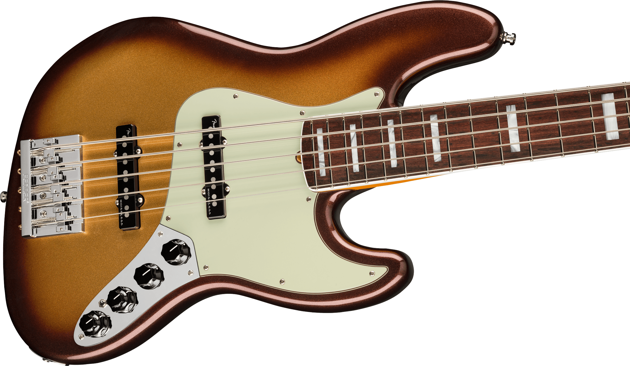 Fender American Ultra Jazz Bass V Rosewood Fingerboard Mocha Burst 0199030732