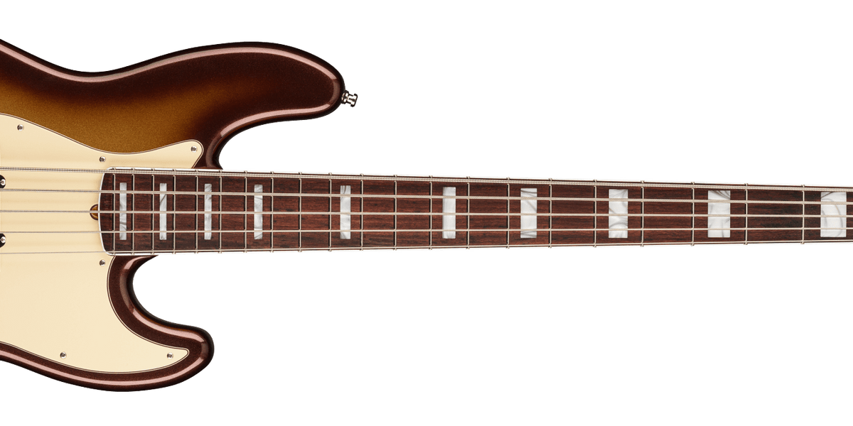 Fender american ultra jazz bass v mocha burst 2025