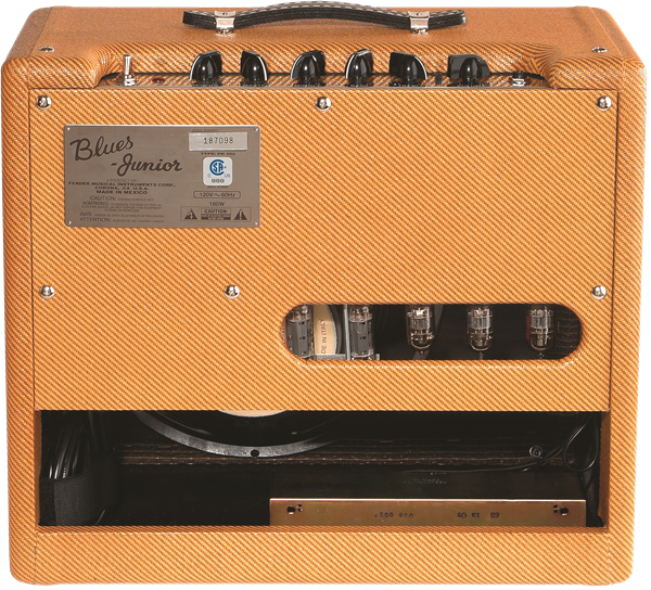 Fender Blues Junior Lacquered Tweed Amplifier 0213205700 — L.A. Music Fender Blues Junior Lacquered Tweed Amplifier 0213205700 — L.A. Music