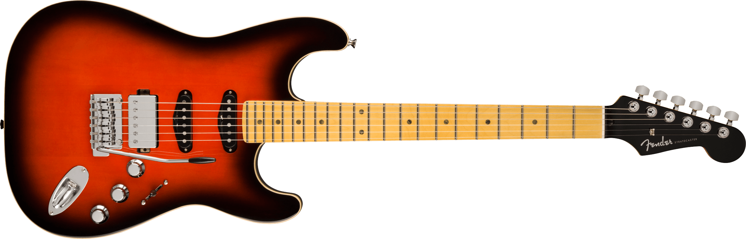 Fender Made in Japan Aerodyne Special Stratocaster HSS, Maple Fingerboard, Hot Rod Burst 0252102371