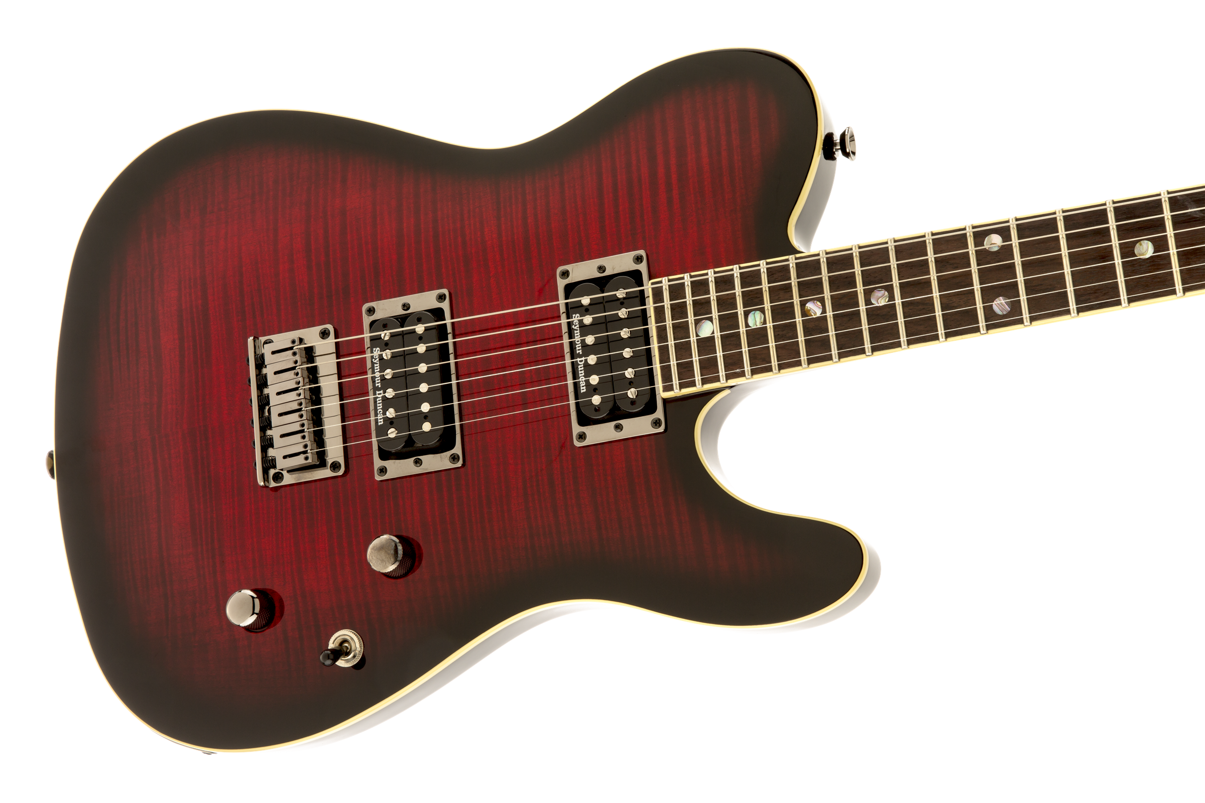 Fender Special Edition Custom Telecaster FMT HH Black Cherry Burst 026 L.A. Music